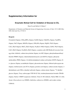 Supplementary Information for