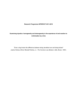 Examining injustice: homogeneity and