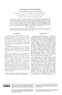 The Oxidation of Formyl Radicals