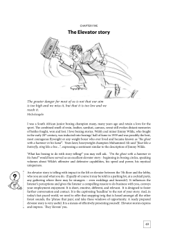 The Elevator story - The Halo and the Noose