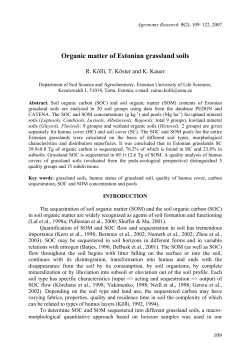 Full text PDF - Agronomy Research