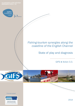 Fishing-tourism synergies along the coastline of the English