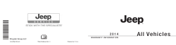 2014 Jeep Generic Warranty