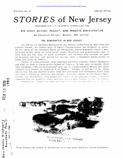 STORIES of New Jersey - DSpace Home