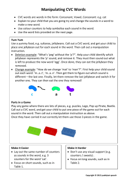 Manipulating CVC Words