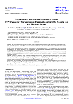 Suprathermal electron environment of comet 67P/Churyumov