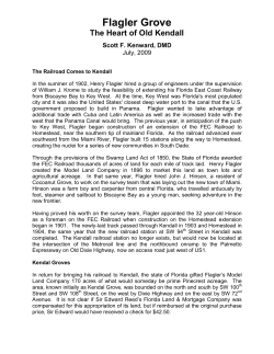 Flagler Grove - Village of Pinecrest