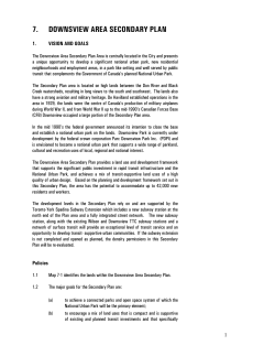 7. downsview area secondary plan