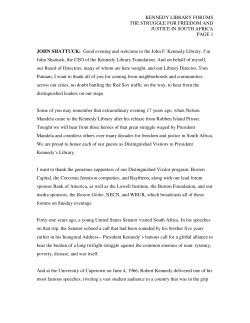 Struggle for Freedom and Justice in South Africa