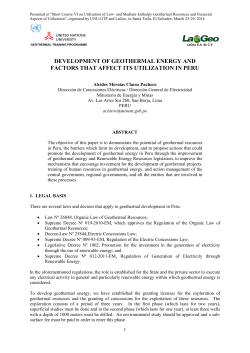 mejoramiento de la capacidad para el desarrollo de energía