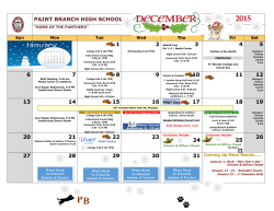 paint branch high school 2015
