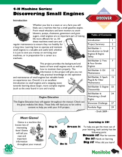 Discovering Small Engines