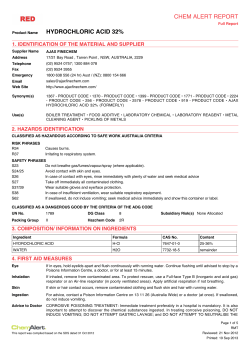 hydrochloric acid 32% (Ajax)