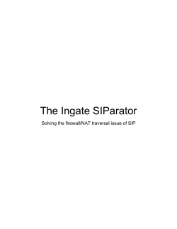 SIParator - Ingate Systems