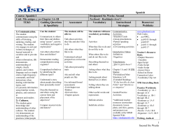 Second - Mansfield ISD