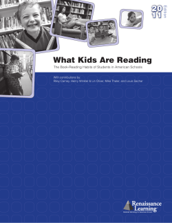 Handout 1 - Missouri Association of School Librarians