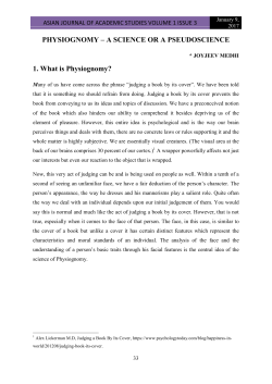 A SCIENCE OR A PSEUDOSCIENCE,PAGE 33