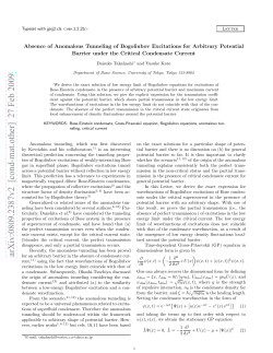 Absence of Anomalous Tunneling of Bogoliubov Excitations for