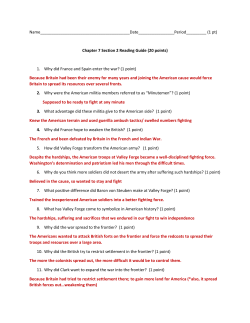 Chapter 7 Section 2 Reading Guide (20 poi