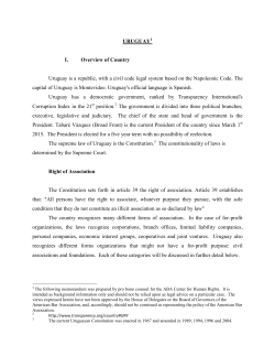 Uruguay - Freeassembly.net