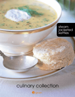 steam jacketed kettles