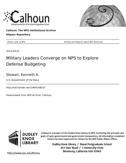 CHIPS Articles Military Leaders Converge on NPS to Explore