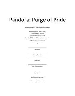 Pandora: Purge of Pride