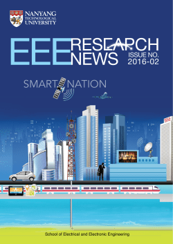 SMART NATION - School of Electrical and Electronic Engineering