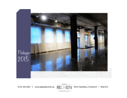 Bar Package 2015