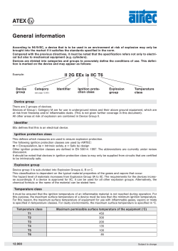 ATEX General information
