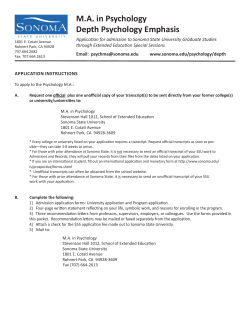 MA in Psychology Depth Psychology Emphasis