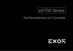 eX700 Series - TSG - `s