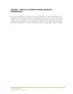 chapter 1 - City of San Mateo