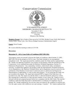 Conservation Commission