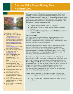 Discover Fall &ndash; Scenic Driving Tour Northern Loop