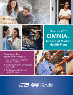 omnia sm - Horizon Blue Cross Blue Shield