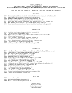 MARY LOU BAGLEY (603) 969-1848 •