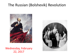 The Russian Revolution - 7th Grade World History