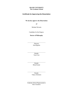 View - OhioLINK Electronic Theses and Dissertations Center