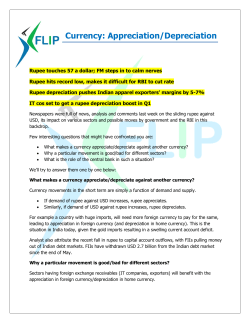 Currency: Appreciation/Depreciation