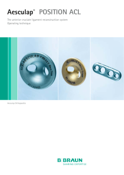 Operating technique - B. Braun Vietnam Co. Ltd.