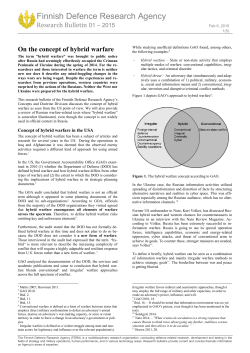 Finnish Defence Research Agency