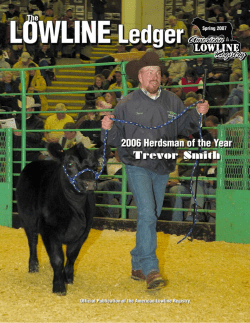 The Lowline Ledger - American Lowline Registry