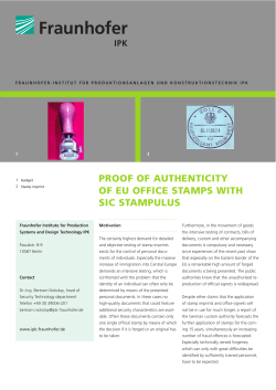 proof of authenticity of eu office stamps with sic stampulus