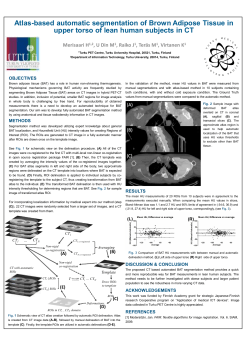 Atlas-based automatic segmentation of Brown Adipose Tissue in