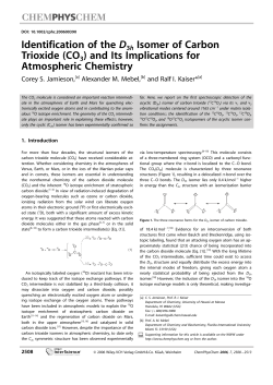 Identification of the D3h Isomer of Carbon Trioxide