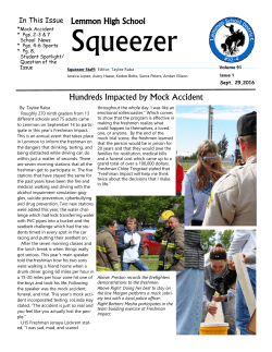 Hundreds Impacted by Mock Accident Lemmon High School