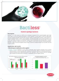 Bactiless&trade; TDS