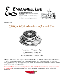 November 2010 E-Life - Emmanuel Episcopal Church