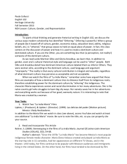 Culture, Gender and - Heritage University